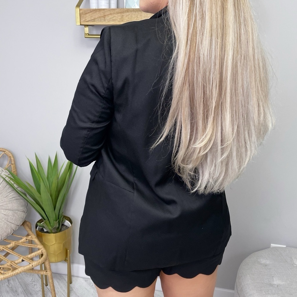 Women’s Black Blazer (Available Sizes S,M,L,1x,3x) - Picture 2 of 5